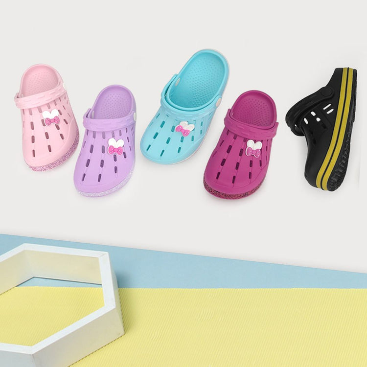 Glitter Toddler Kid Clogs NED-6859