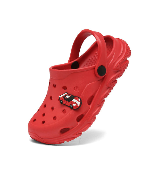 SportTread Toddler Kids Clogs NED-9159 (Red)