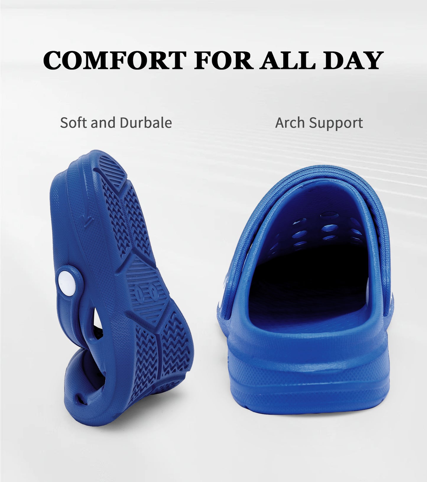Classic Toddler Kids Clogs NED-6839 (Klein Blue)