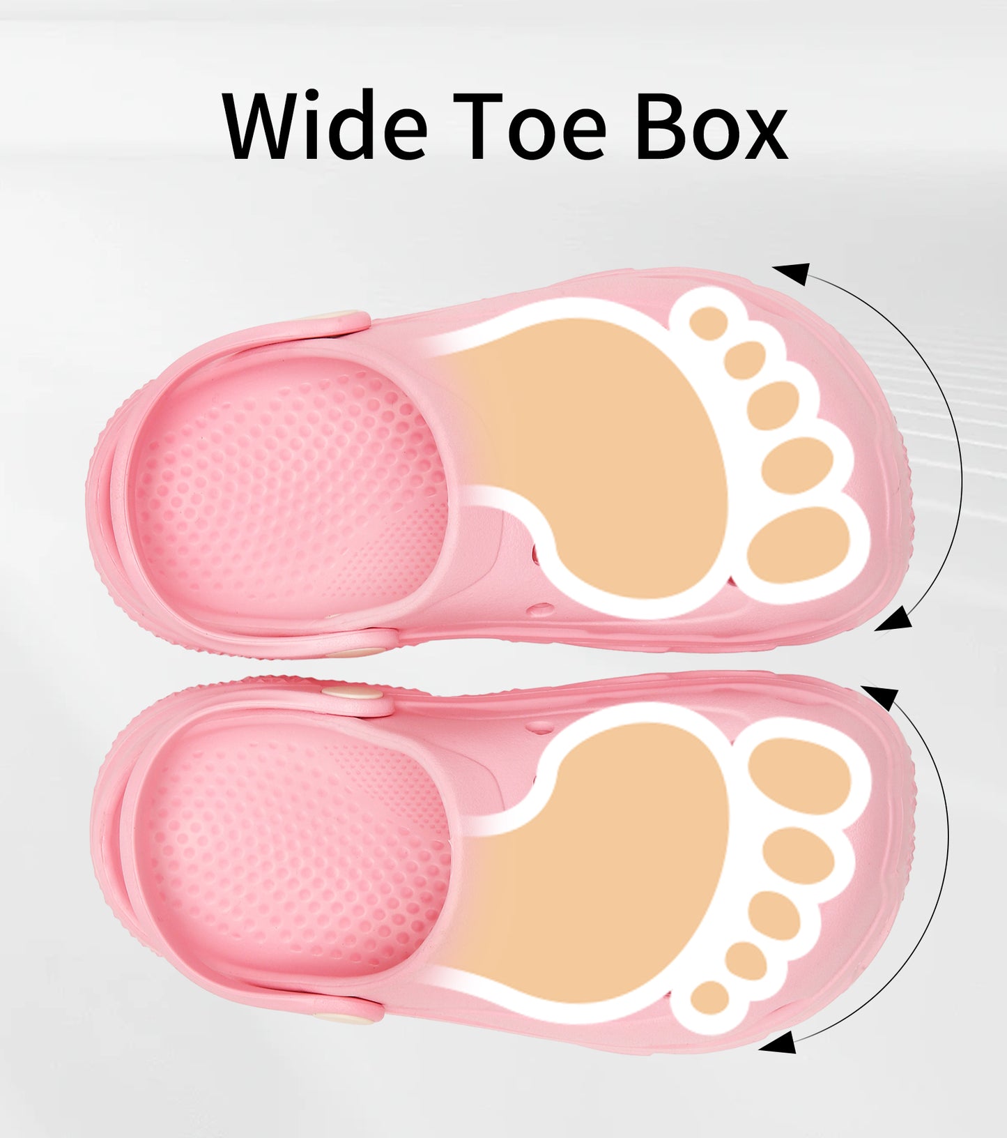 SportTread Toddler Kids Clogs NED-9159 (Pink)