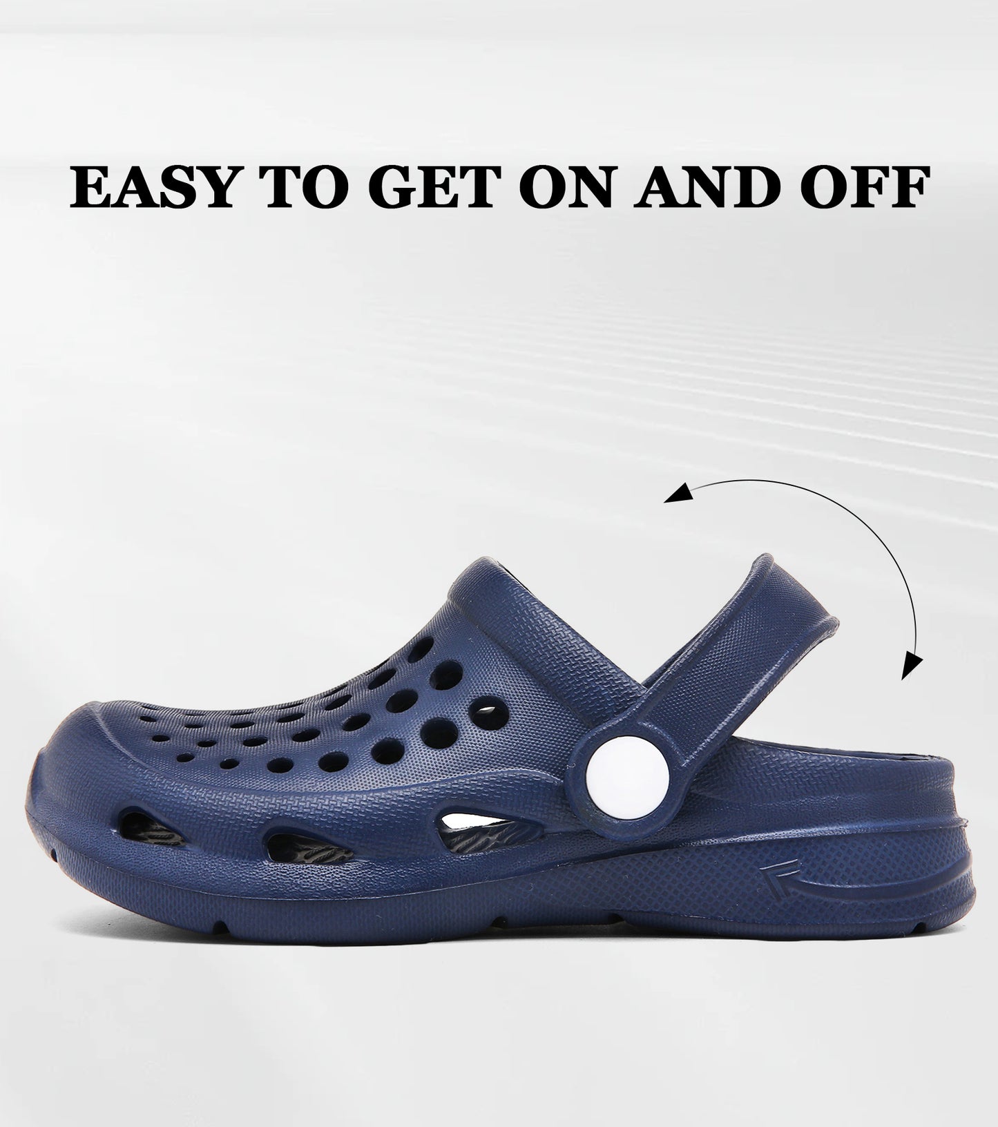 Classic Toddler Kids Clogs NED-6839 (Dark Blue)