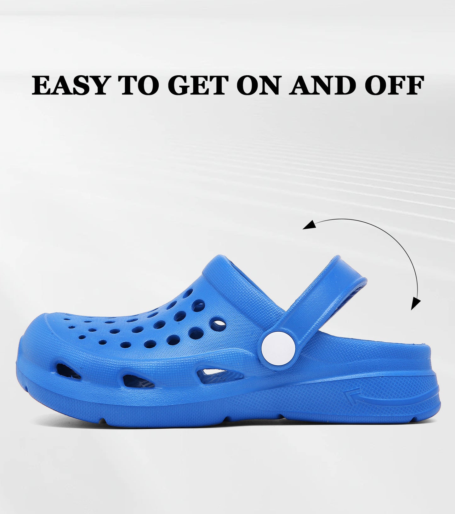 Classic Toddler Kids Clogs NED-6839 (Klein Blue)