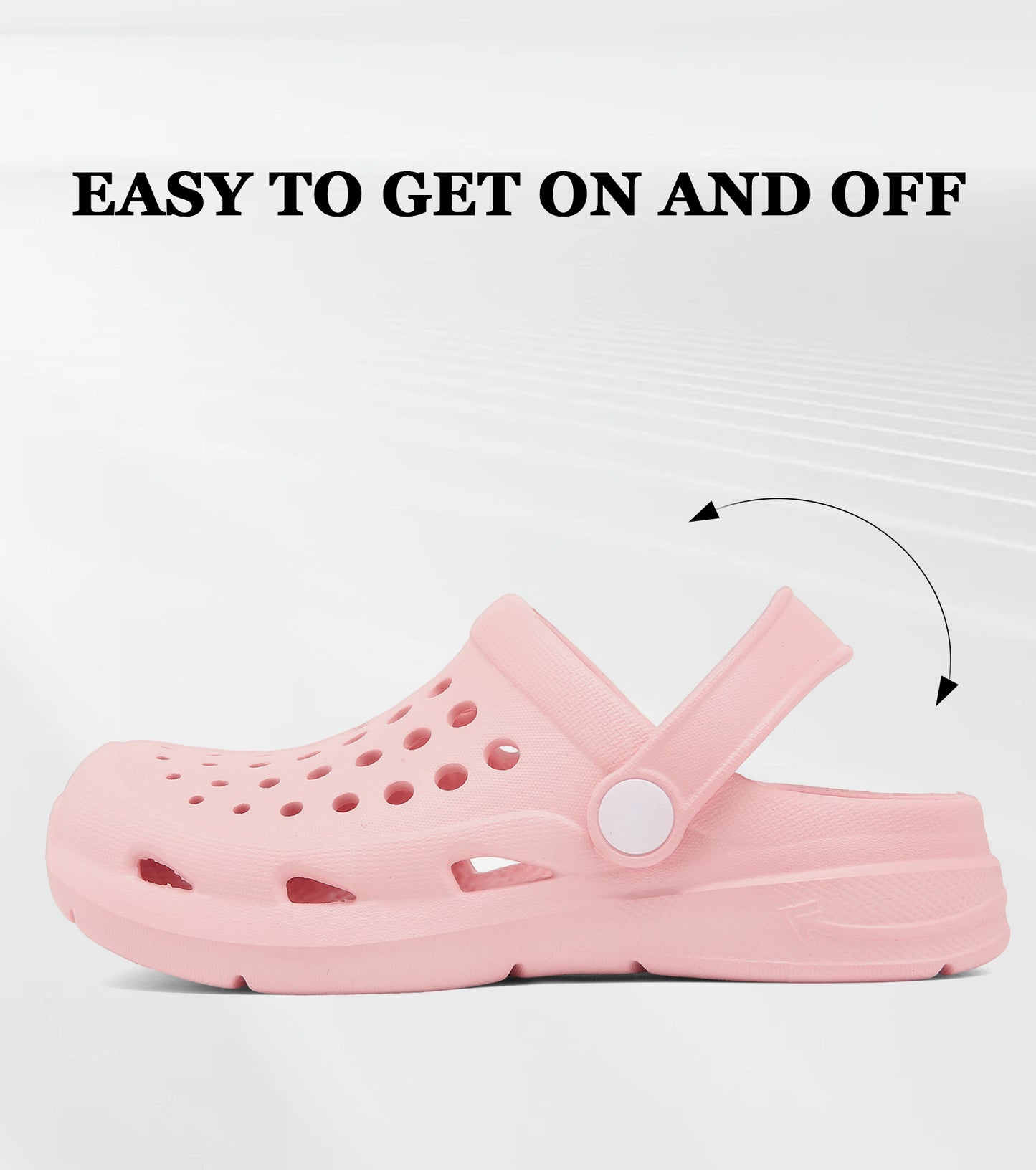 Classic Toddler Kids Clogs NED-6839 (Pink)