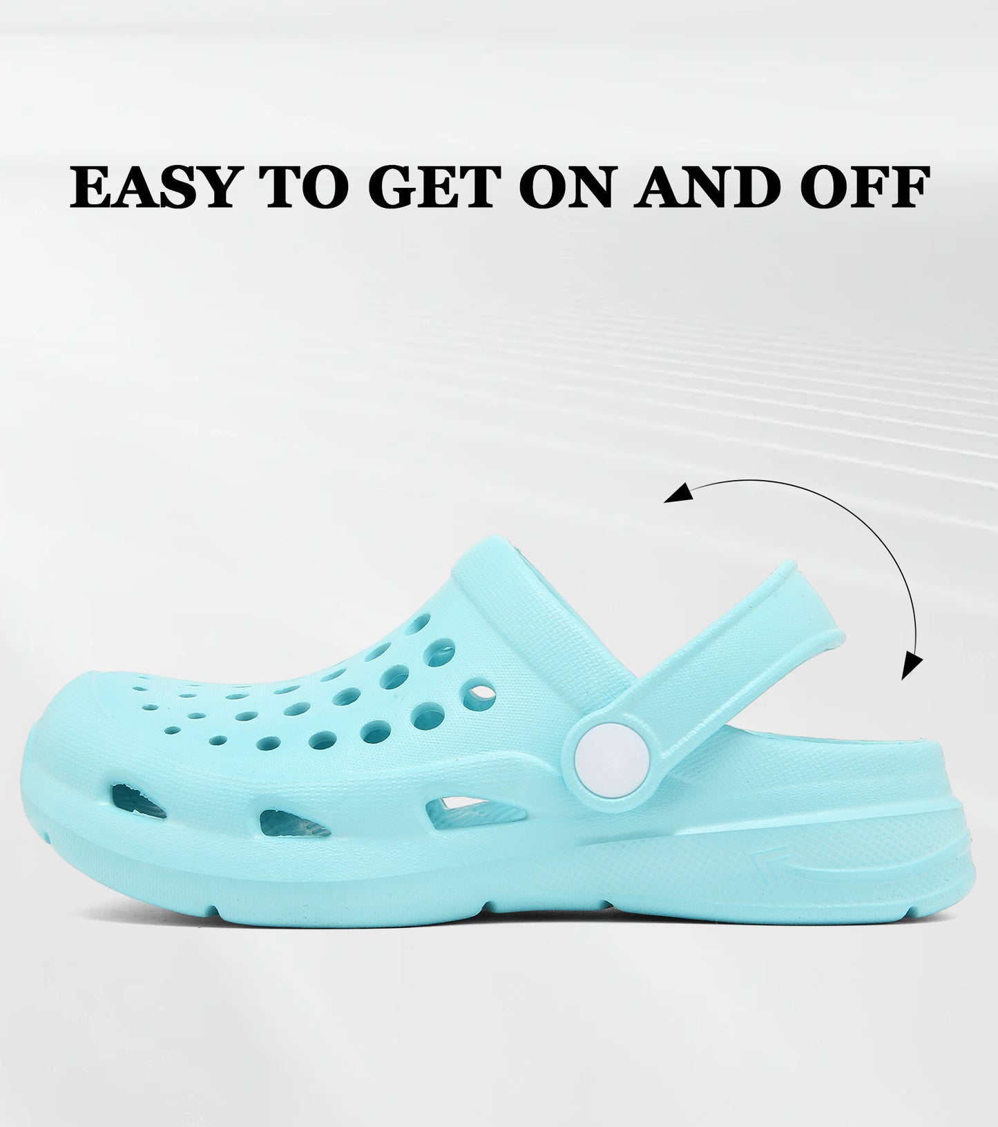 Classic Toddler Kids Clogs NED-6839 (Water Blue)