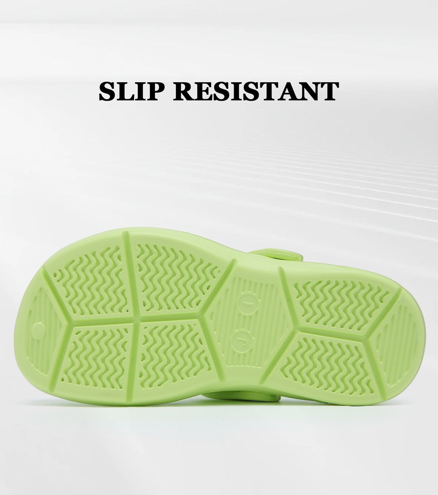 Classic Toddler Kids Clogs NED-6839 (Apple Green)