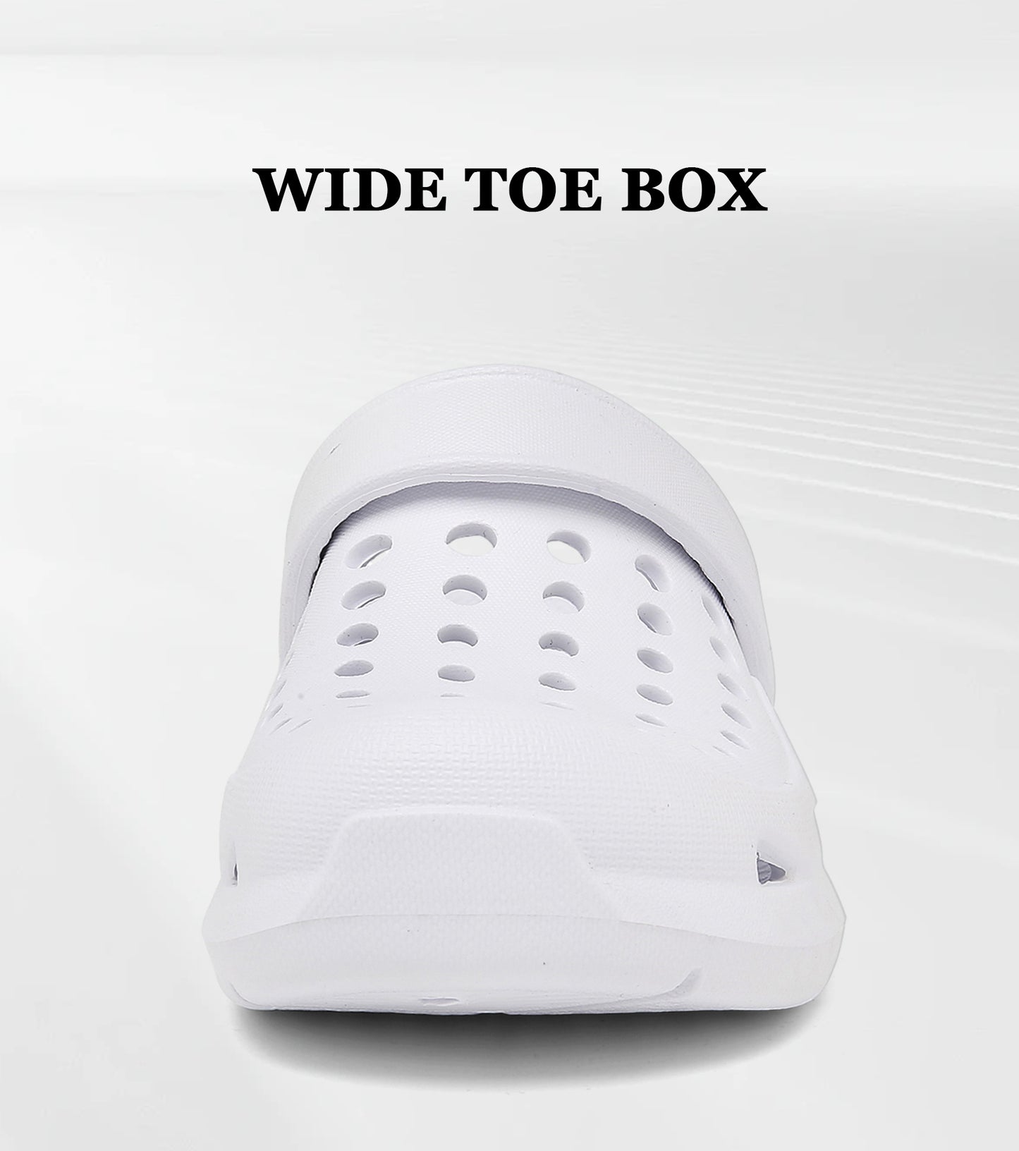 Classic Toddler Kids Clogs NED-6839 (White)