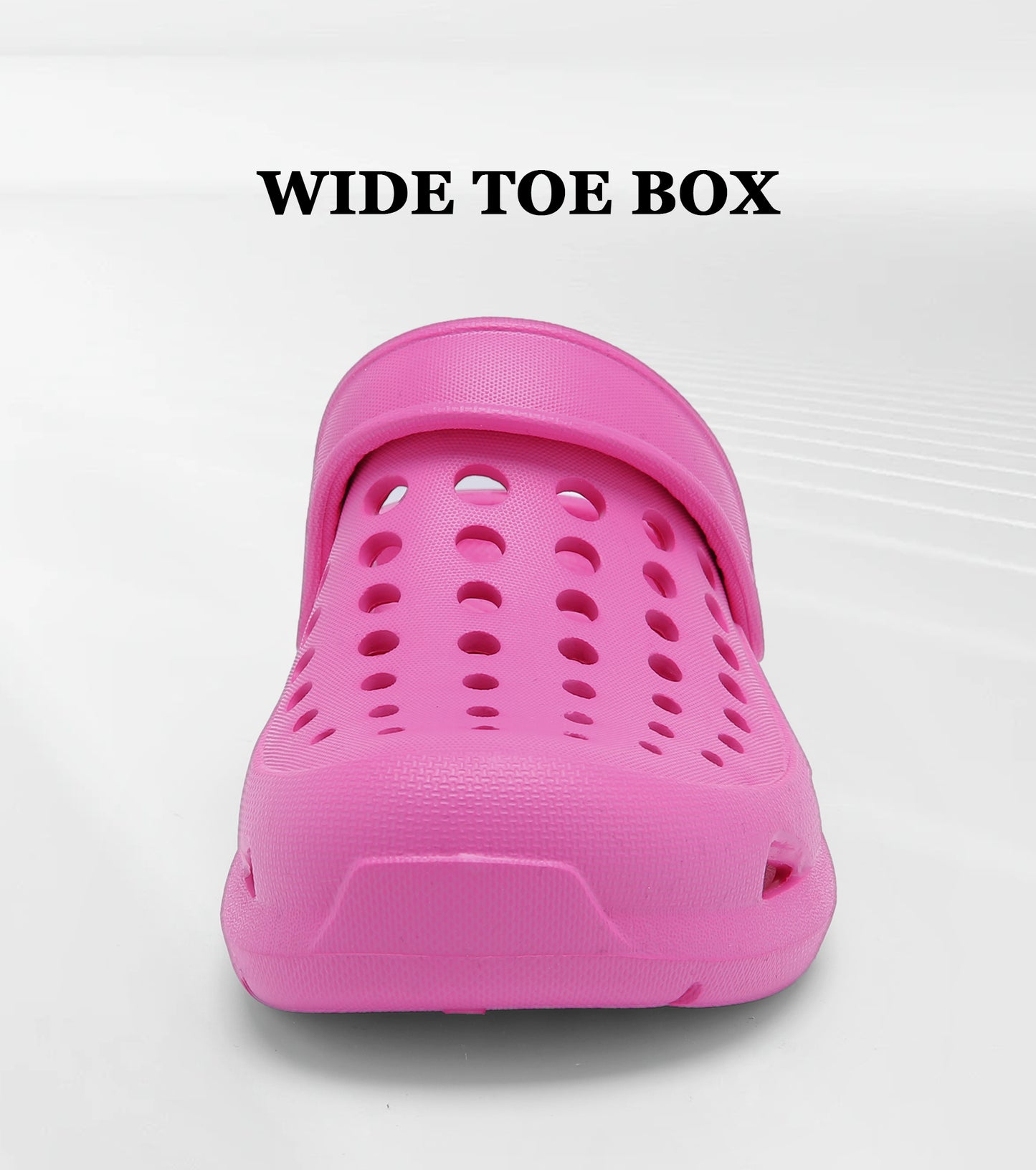 Classic Toddler Kids Clogs NED-6839 (Rose Red)