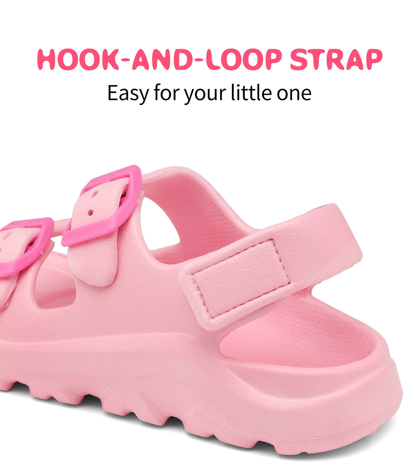 Buckle Adjustable Kid Water Sandals NED-6002 (Pink)