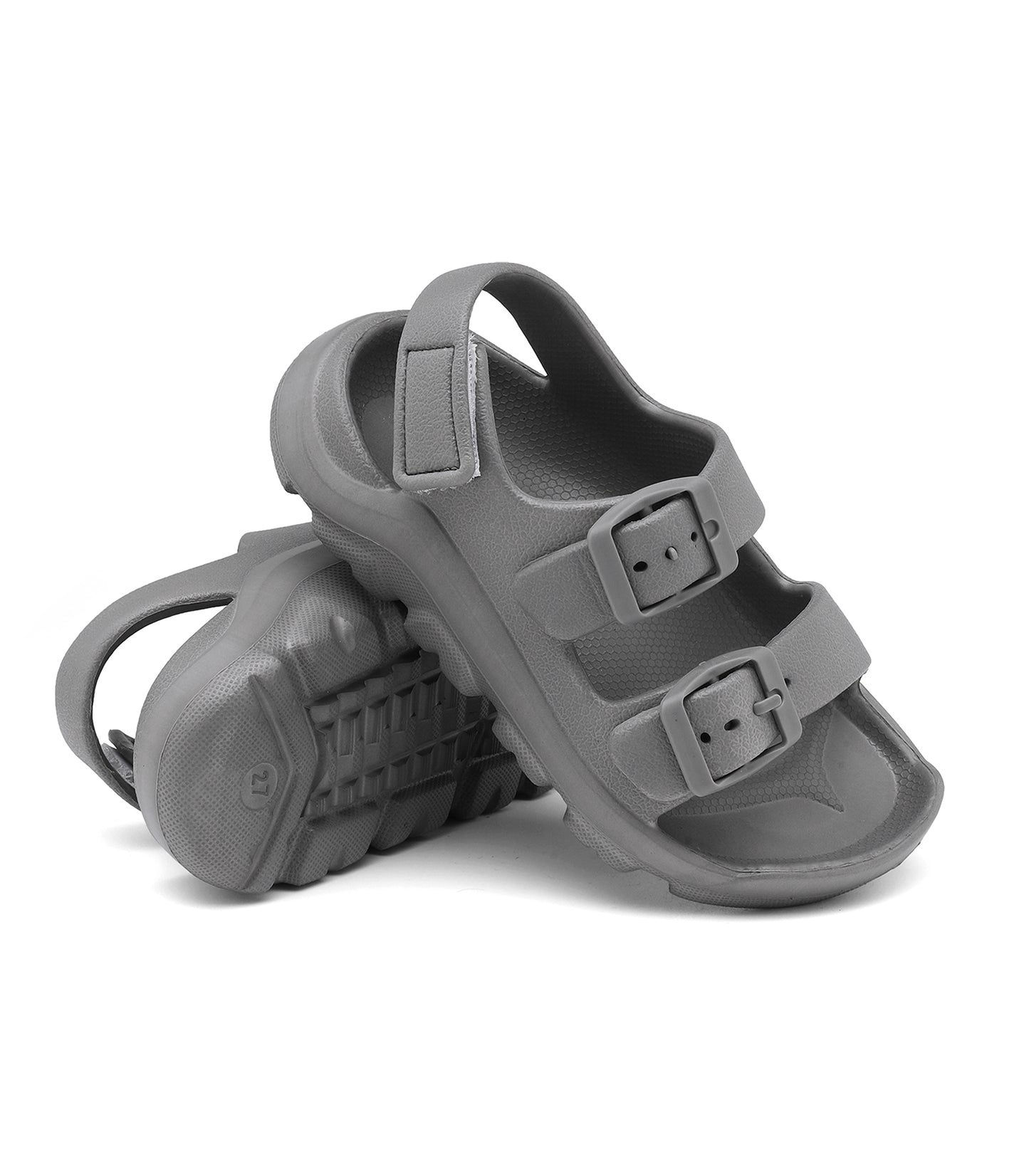 Buckle Adjustable Kid Water Sandals NED-6002 (Grey)