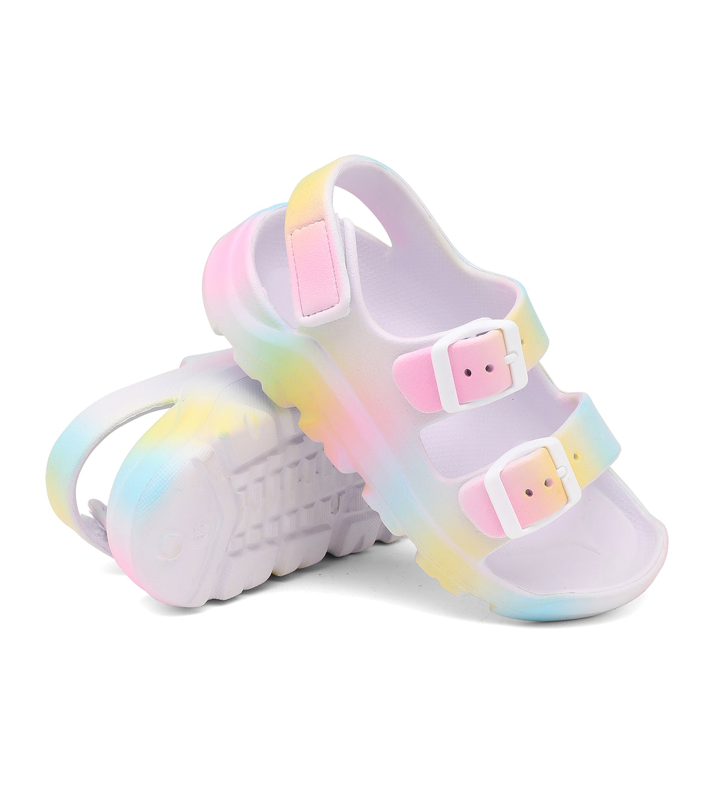 Buckle Adjustable Kid Water Sandals NED-6002 (Rainbow)