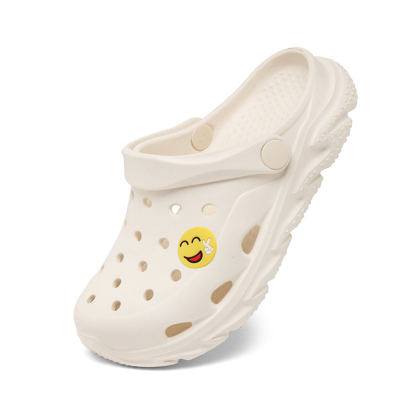SportTread Toddler Kids Clogs NED-9159 (White)