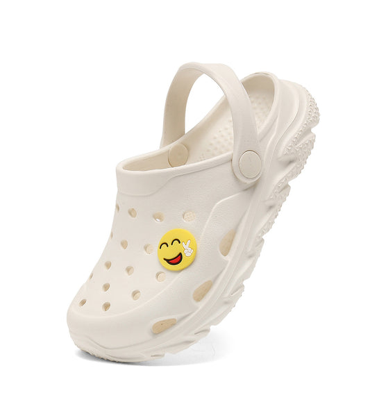 SportTread Toddler Kids Clogs NED-9159 (White)
