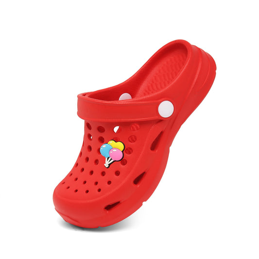 Classic Toddler Kids Clogs NED-6839 (Red)
