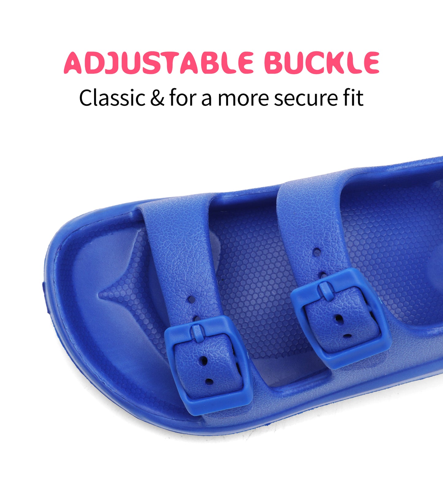 Buckle Adjustable Kid Water Sandals NED-6002 (Blue)