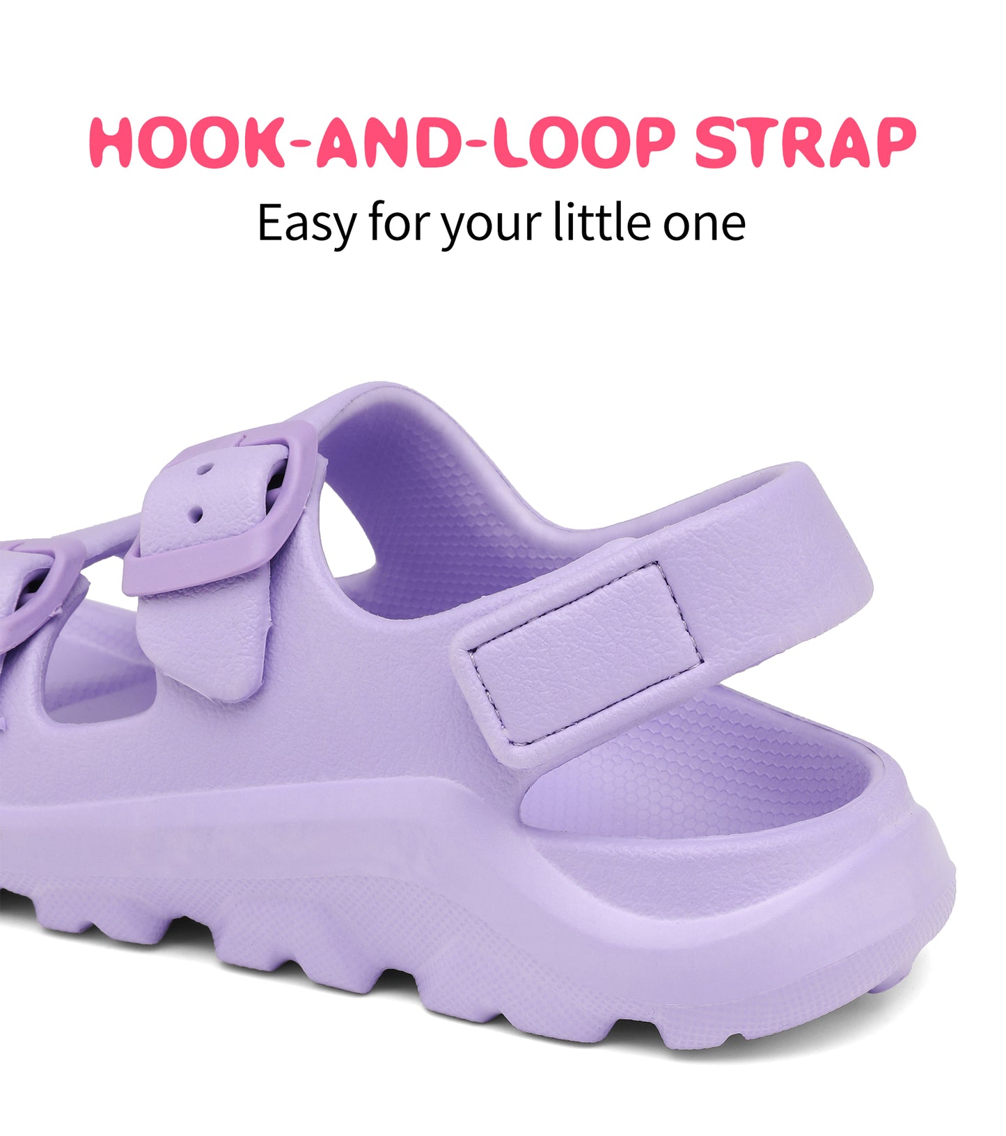 Buckle Adjustable Kid Water Sandals NED-6002 (Purple)