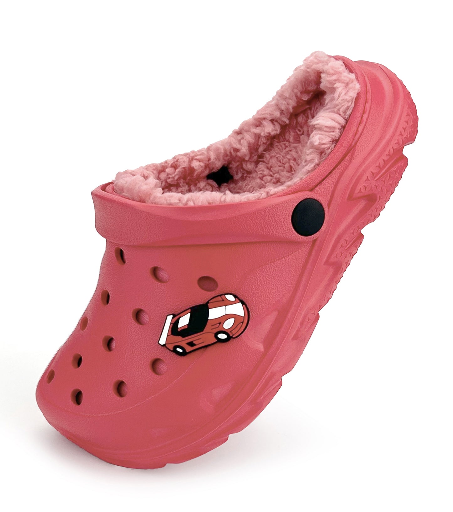 SportTread Toddler Winter Clogs NED-9159 (Red Lined)