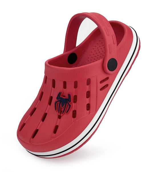 Glitter Toddler Kids Clogs NED-6859 (Red)