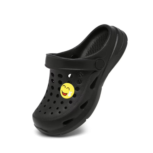 Classic Toddler Kids Clogs NED-6839 (Black)
